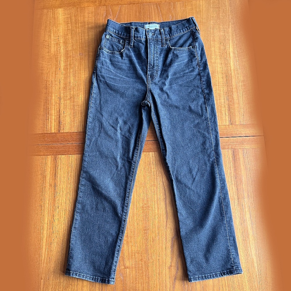 Madewell The Perfect Vintage Crop Jean - Size 27